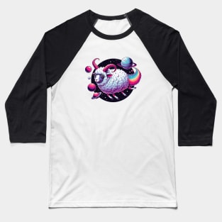 Space Sheep Baseball T-Shirt